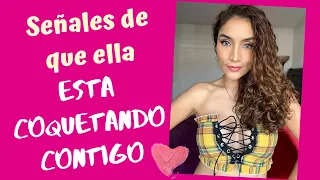 Cómo saber si le gustas a esa chica o si solo es amable contigo (Señales de que ella te coquetea)