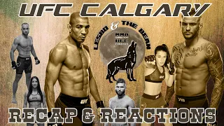 UFC Calgary Recap & Reactions