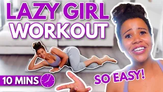 Lazy Girl Full Body Fat Burn Workout | 10 Mins | No Jumping, Low Impact, At Home