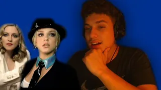 Britney Spears ft. Madonna - Me Against The Music (Official Video) REACTION!!