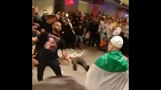 KO'CHADAGI DAHSHATLI TALPA....HABIB VA CONOR FANATLARI...