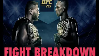 UFC 259 Main Event : Israel Adesanya vs Jan Blachowicz Recap/Reaction