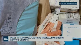 Made in Manitoba tactical medical bags being sent to Ukraine