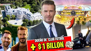 Cuanto DINERO gana DAVID BECKHAM? - Flamante DUEÑO del inter de miami