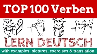 learn German: TOP 100 German Verbs