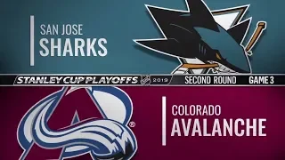 San Jose Sharks vs Colorado Avalanche | Apr 30, 2019 NHL | Game 3 | Stanley Cup 2019 | Обзор матча