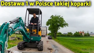 The first Lovol has gone to a customer 👉Tomek delivers a mini-loader