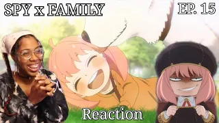 New Family Member! | SPY x FAMILY Episode 15 Reaction | PART 2 | Lalafluffbunny