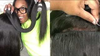 How to make a full lace wig longer & more dense | HAIRBYERICKAJ.COM