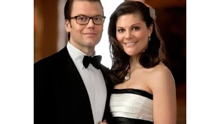 Crown princess Victoria and prince Daniel of Sweden