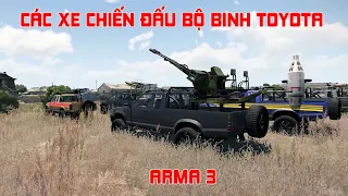 [ARMA3] Các phiên bản chiến đấu của xe Toyota thần thánh.