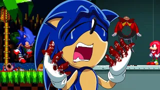 SADDEST SONIC HORROR GAME EVER MADE - SONIC CD ALTERNATIVE ENDING - ALL ENDINGS AND SECRETS