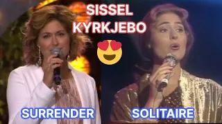 REACTION to SISSEL KYRKJEBO  - Surrender and Solitaire