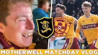 THE GREAT ESCAPE!! SCENES AS 'WELL RESCUE TOP SIX AT THE DEATH! Livingston 2-2 Motherwell VLOG!