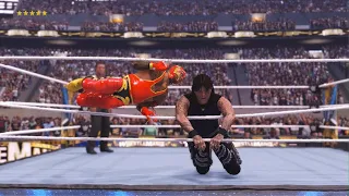 WWE 2K24 Rey Mysterio vs. Dominik Mysterio Wrestlemania 39