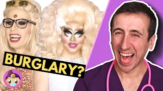 Gay Doctor Reacts to UNHhhh Health and Fitness With Trixie and Katya