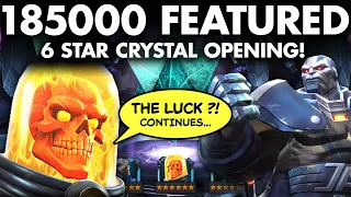 185000 Featured 6 Star Crystal Opening! - Marvel Contest of Champions