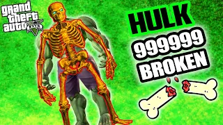 GTA 5: Breaking EVERY BONE As HULK In GTA V ! ( GTA 5 mods )