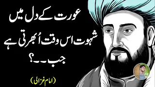 IMAM GHAZALI QUOTES | Aqwal e Zareen | Urdu Quotes Status | Hiqayat | Aisf Voice Tv