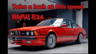 BMW 6 Series (E24): A Symphony of Elegance and Performance | 1976-1989!