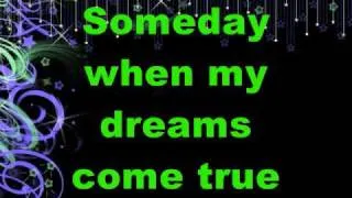 Ashley tisdale- "Someday My prince Will Come" with lyrics (HQ) (On Screen)
