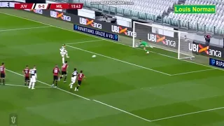 Cristiano Ronaldo falla penal (Copa Italiana)