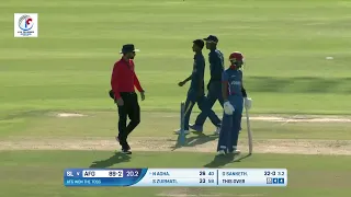 Afghanistan U19 vs Sri Lanka U19, AFG Inning Highlights | U19 Tri Series | ACB