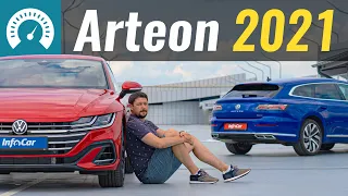 Arteon 2021 Shooting Brake или лифтбек? Тест-драйв нового VW Arteon