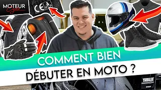 🏍️ Equipement, entretien, conduite... Nos meilleurs conseils pour débuter à moto ! - Moteur Cycle