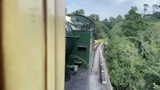 5526 working from Kingswear to Churston on the Dartmouth Steam Railway