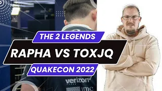 The Two Quake LEGENDS | Rapha vs Toxjq Quakecon 2022