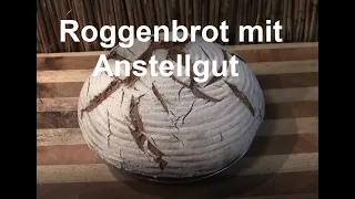 Roggenbrot mit Anstellgut