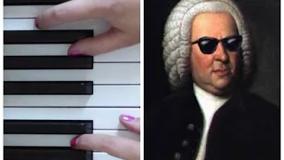 Bach Toccata in D Minor (ARRANGEMENT) | EASY PIANO TUTORIAL