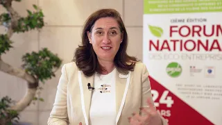 Forum PEXE 2022 - Interview Georgina Grenon, Diréctrice de l'Excellence Environnementale Paris 2024