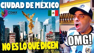 CIUDAD DE MÉXICO NO ES LO QUE DICEN - ARGENTINO REACCIONA A CDMX por PRIMERA VEZ