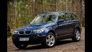 BMW X3 3,0i Manual 2004 160tys km Szwecja Auto Import Nieporęt
