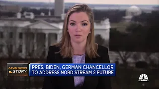 President Joe Biden to meet with German Chancellor Scholz over Nord Stream 2