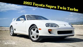 1993 Toyota Supra Mk IV Twin Turbo - TEST DRIVE - Review en Español