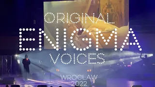 Enigma live. Original Enigma Voices. |  Live The Voice Wroclaw 2022