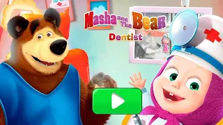 Masha and the Bear game -  dentist