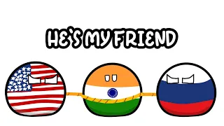 He's My Friend | #Countryballs