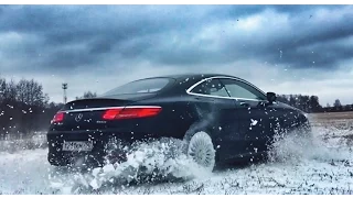 Тест-драйв MERCEDES S-class Coupe (S500, 455 сил) – обзор, мощностной стенд, 0-250 км/ч и ралли…)