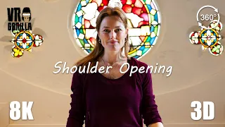 Yoga VR - Shoulder Opening with Anna (short) - 8K 360 3D Video