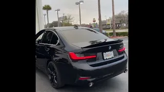 BMW 330i G20 w/ M Performance Exhaust + Resonator Delete + Catted Downpipe