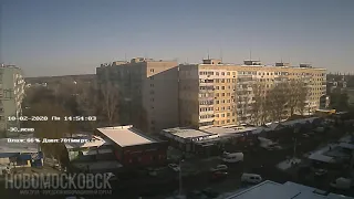 Timelapse 10-02-2020 - Новомосковск, Украина