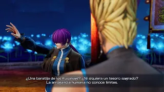 THE KING OF FIGHTERS XV | Diálogo entre Orochi Shermie y Benimaru