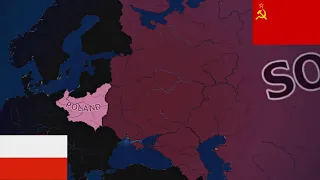 Poland vs Soviet Union - HOI4 Timelapse