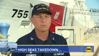 Coast Guard stops suspected drug smuggling submersible