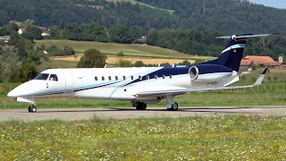 Witness the Powerful Takeoff of Embraer Legacy 650!