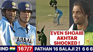 BALAJI, IRFAN PATHAN BASHING PAKISRTAN 6,6,6,6 BAT BROCK 😱🔥 INDIA VS PAKISTAN | 5TH ODI 2004 FIGHT😱🔥